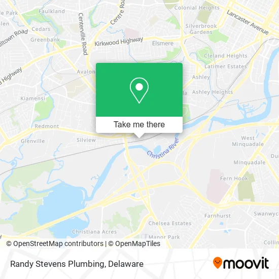 Randy Stevens Plumbing map
