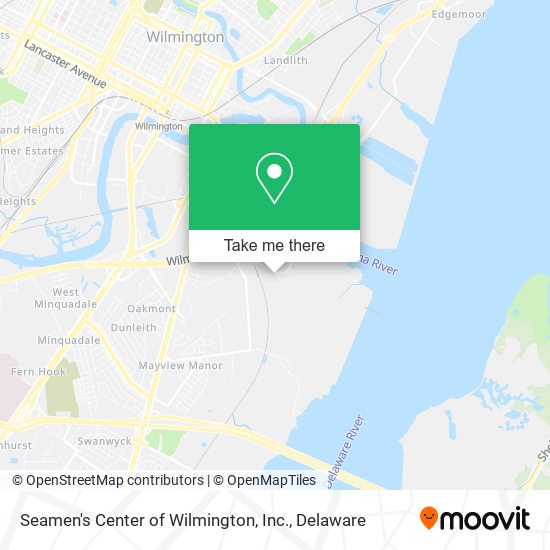 Seamen's Center of Wilmington, Inc. map