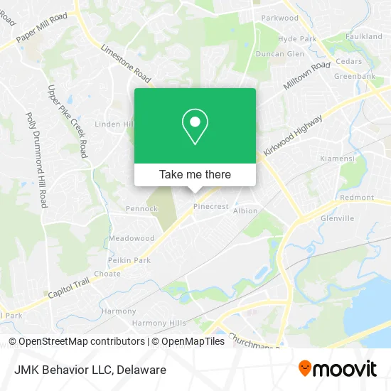 JMK Behavior LLC map