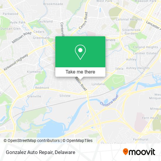 Mapa de Gonzalez Auto Repair