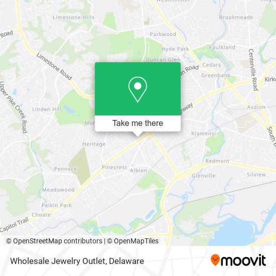 Wholesale Jewelry Outlet map