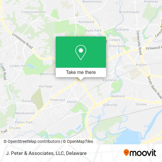 Mapa de J. Peter & Associates, LLC