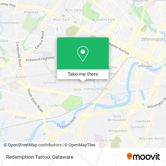 Redemption Tattoo map