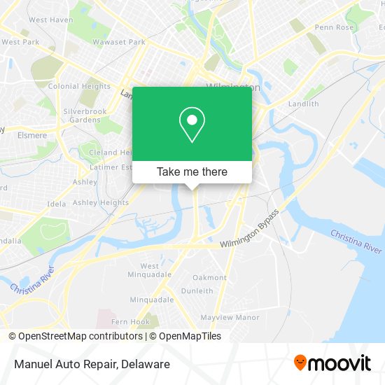 Manuel Auto Repair map