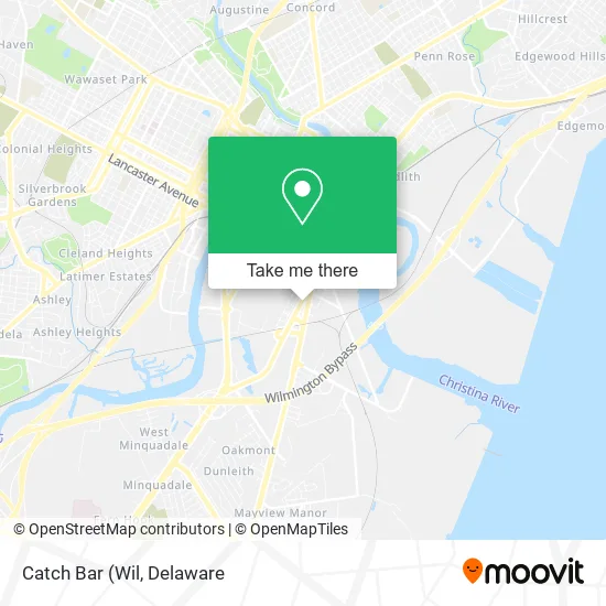 Mapa de Catch Bar