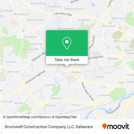 Mapa de Bromwell Construction Company, LLC