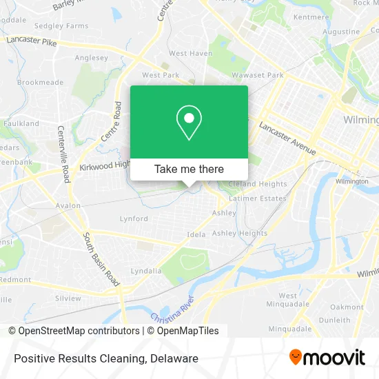 Positive Results Cleaning map