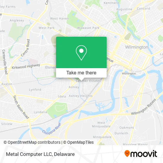 Metal Computer LLC map