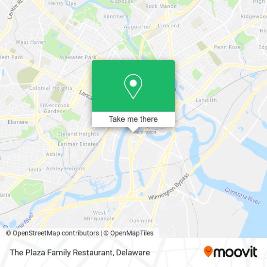The Plaza Family Restaurant map