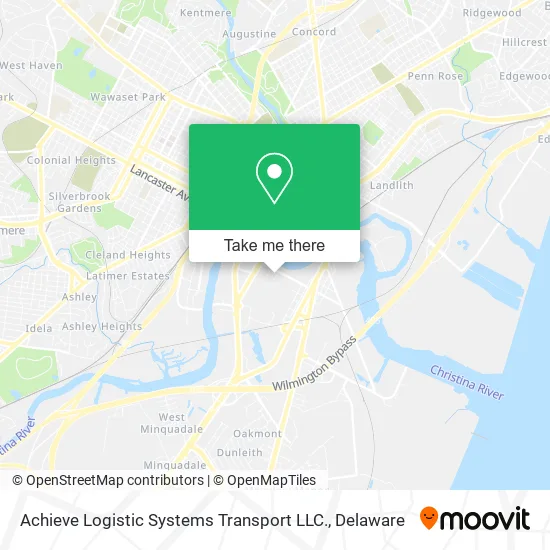 Mapa de Achieve Logistic Systems Transport LLC.