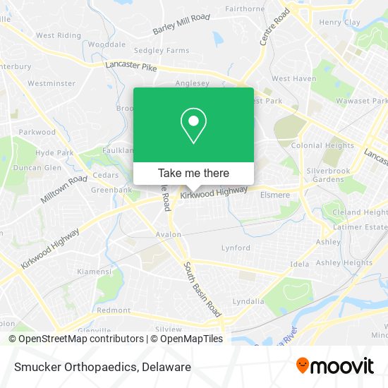 Mapa de Smucker Orthopaedics