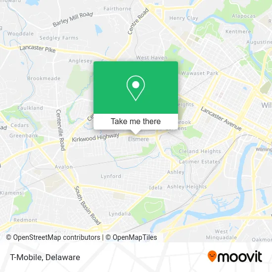 T-Mobile map