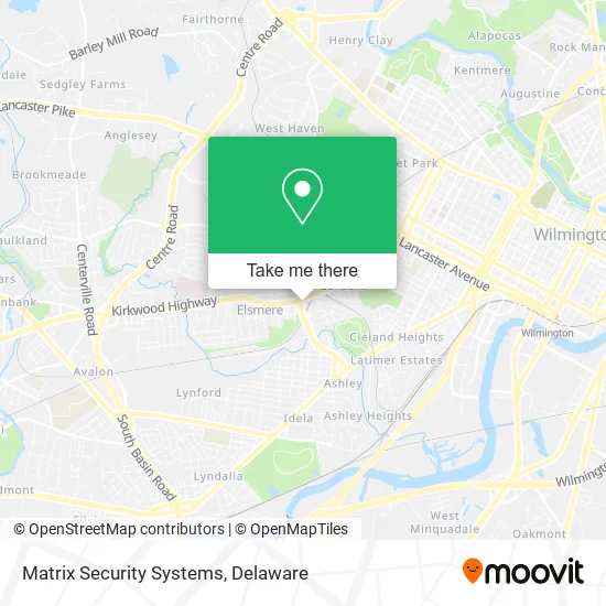 Matrix Security Systems map
