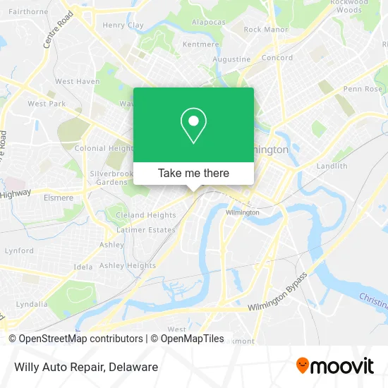 Willy Auto Repair map