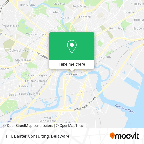 T.H. Easter Consulting map