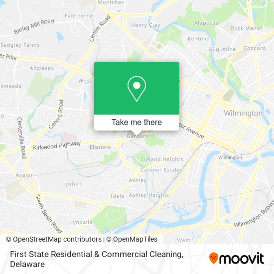 First State Residential & Commercial Cleaning map