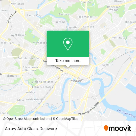 Arrow Auto Glass map