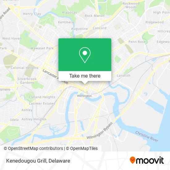 Kenedougou Grill map
