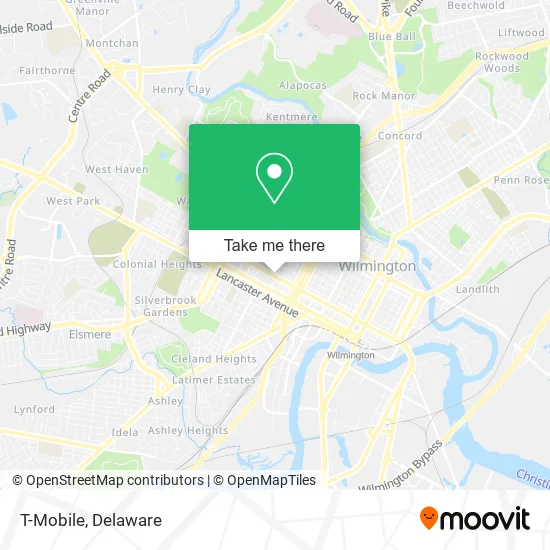 T-Mobile map