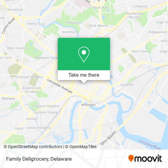 Mapa de Family Deligrocery