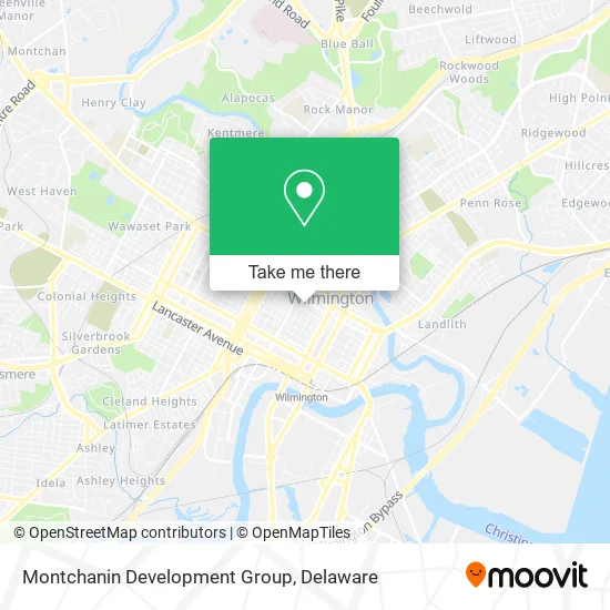Montchanin Development Group map
