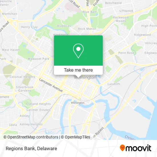 Regions Bank map