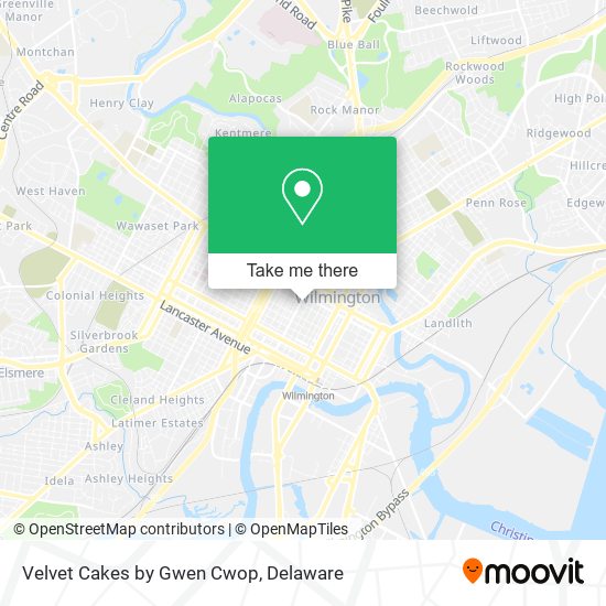 Velvet Cakes by Gwen Cwop map