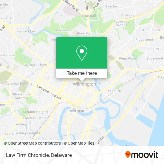 Law Firm Chronicle map