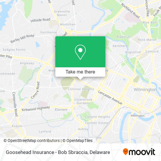 Goosehead Insurance - Bob Sbraccia map