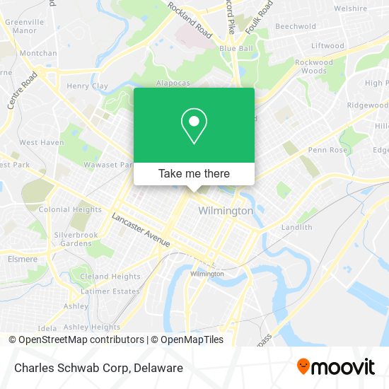 Mapa de Charles Schwab Corp