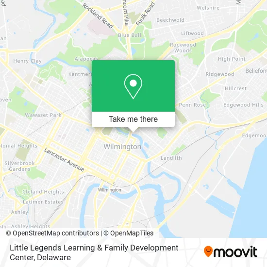 Little Legends Learning & Family Development Center map