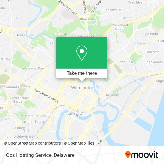 Ocs Hosting Service map