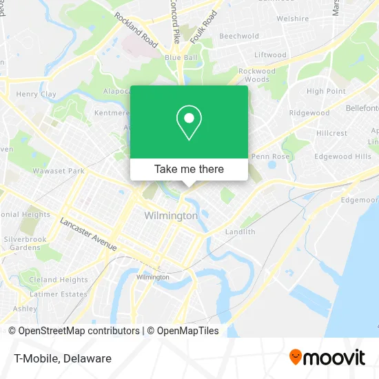 T-Mobile map
