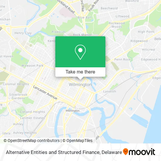 Alternative Entities and Structured Finance map
