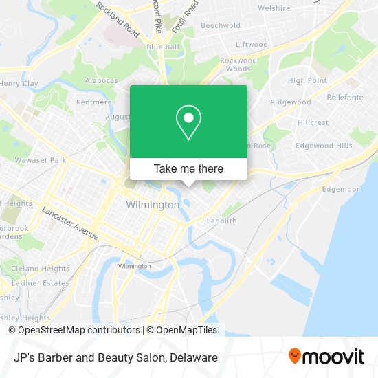 JP's Barber and Beauty Salon map