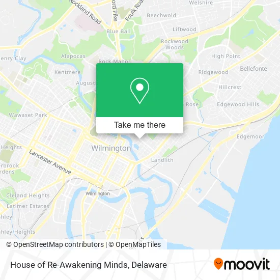 House of Re-Awakening Minds map