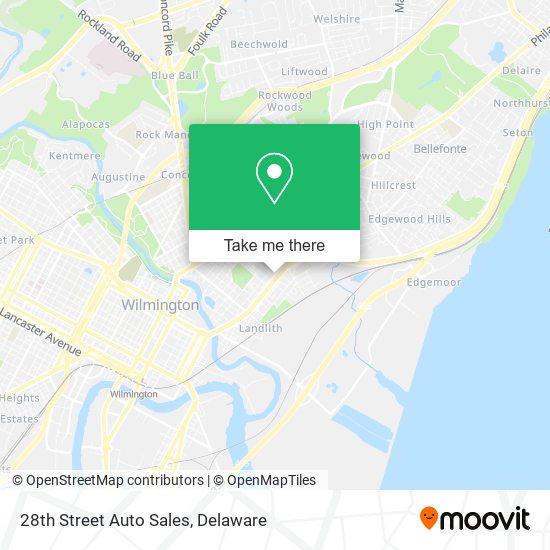 28th Street Auto Sales map