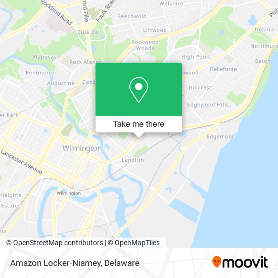 Amazon Locker-Niamey map