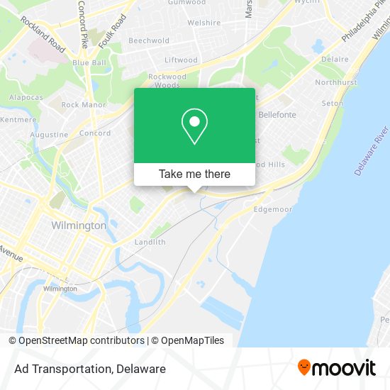 Ad Transportation map