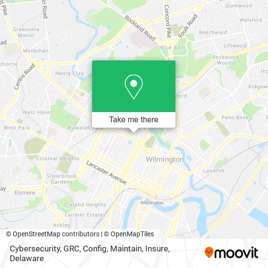 Mapa de Cybersecurity, GRC, Config, Maintain, Insure