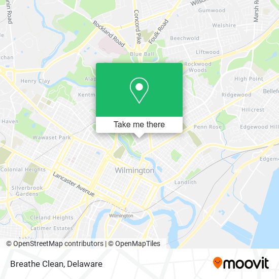 Mapa de Breathe Clean