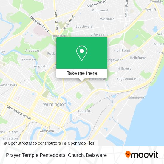 Prayer Temple Pentecostal Church map