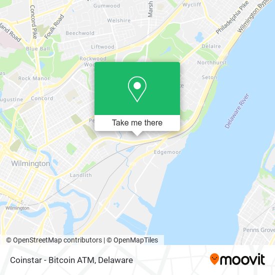 Coinstar - Bitcoin ATM map