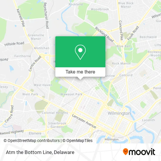 Atm the Bottom Line map