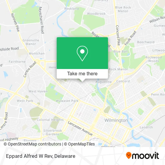 Eppard Alfred W Rev map