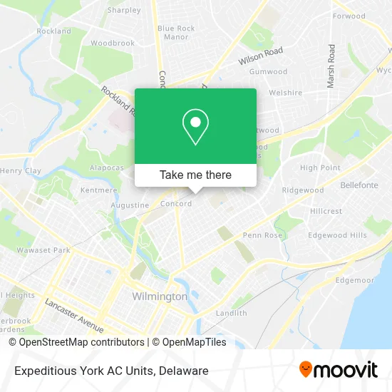 Expeditious York AC Units map