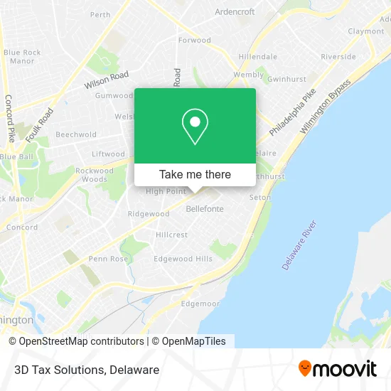 3D Tax Solutions map