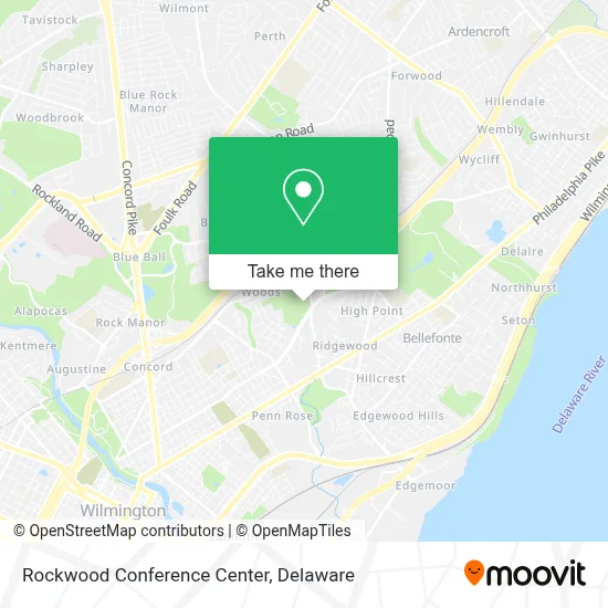 Rockwood Conference Center map