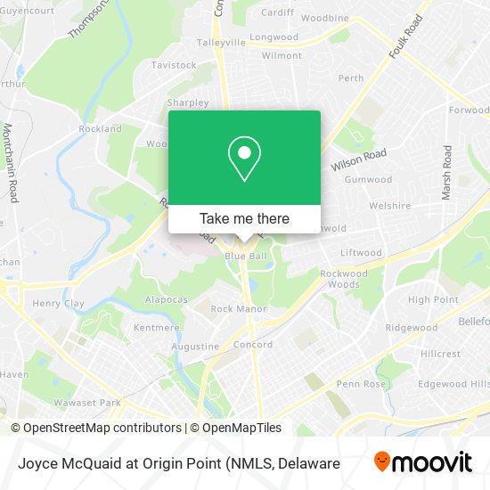 Joyce McQuaid at Origin Point map