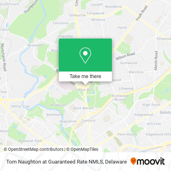 Tom Naughton at Guaranteed Rate NMLS map